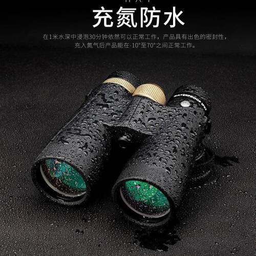 S望huntu/胜途B系列远镜双筒户外10x2DH高清镜FMCB10X42/BAK44/充