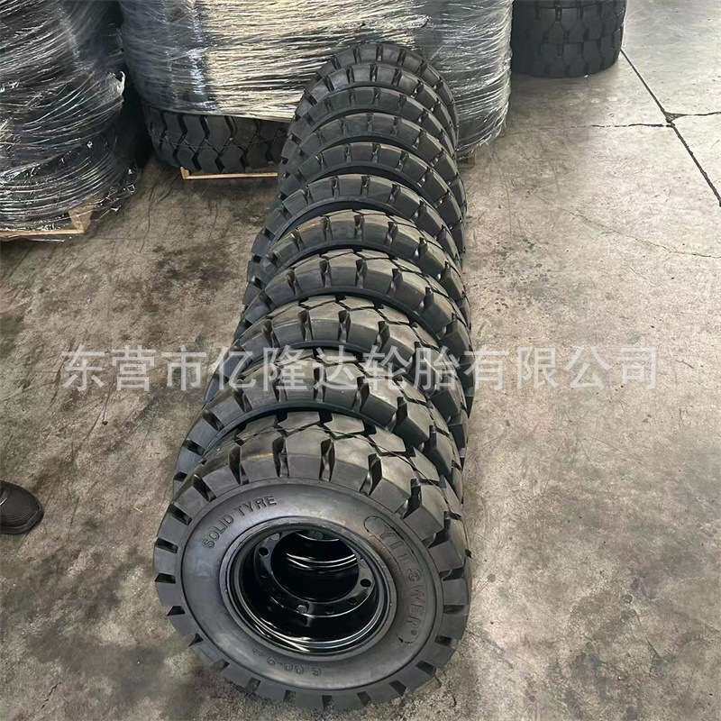 机场牵引车平地拖车实心轮胎6.00-9 7.00-12 4.00/5.00-8 18*7-8
