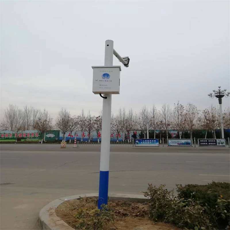 厂家生产高架公路交通监控立杆 小区喷塑7字形配电箱监控杆柱杆
