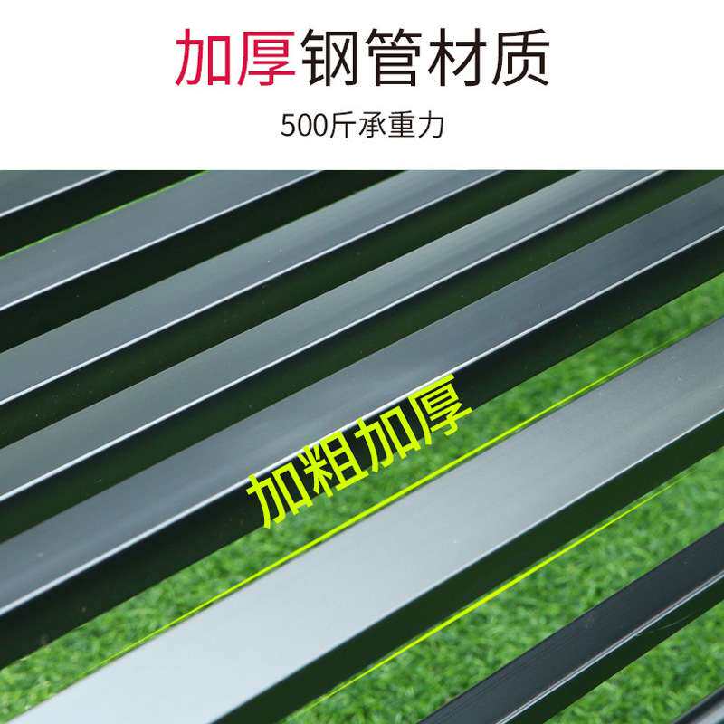 户外铁艺双人摇椅室外阳台摇椅庭院二人摇床花园休闲椅公园椅长椅