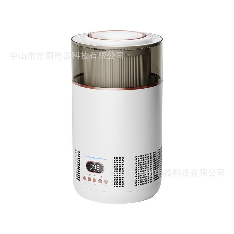 桌面空气净化器 电商除烟味异味吸毛发除甲醛负离子 加湿净化
