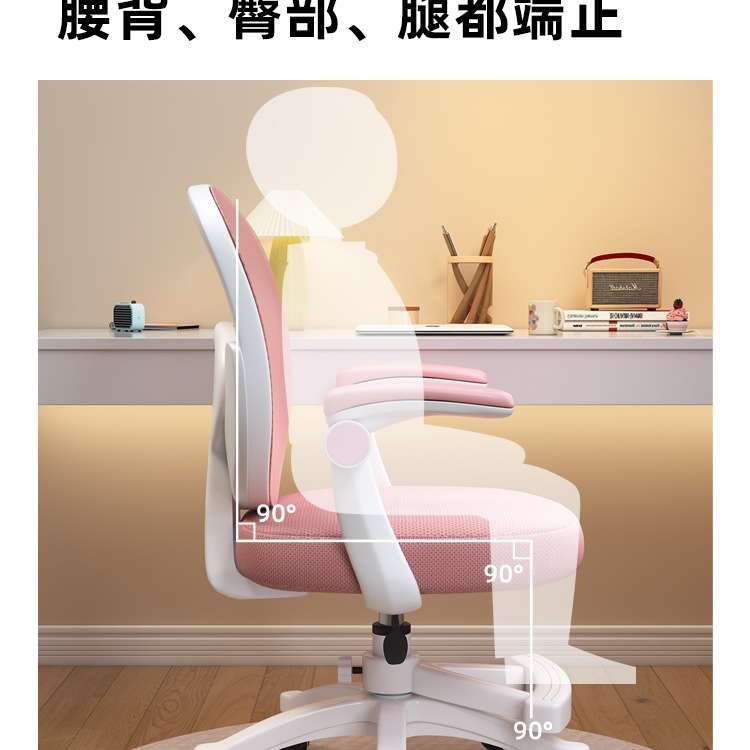 儿童学习椅学生座椅家用调节升降书桌写字椅子透气网布椅儿童座椅