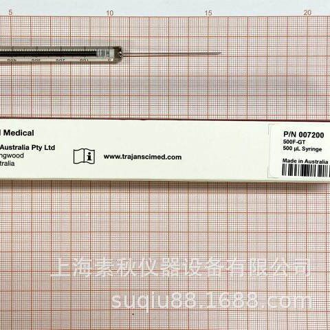 SGE500ul手动气密性进样针007200
