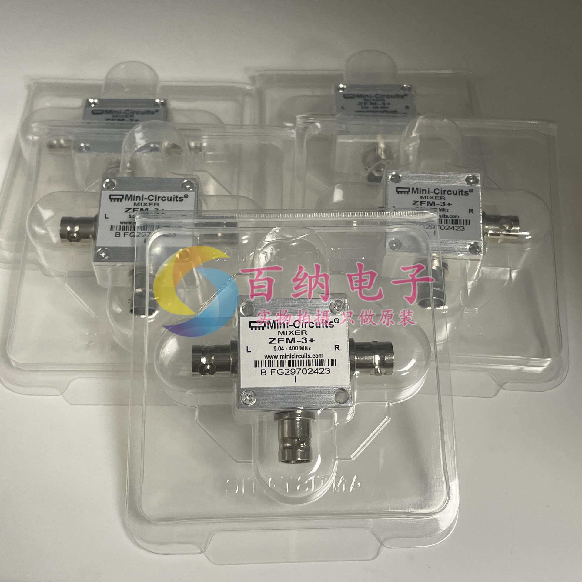 原装ZFM-3+ 0.04-400MHz 射频微波混频器Mini-Circuits 封装BNC