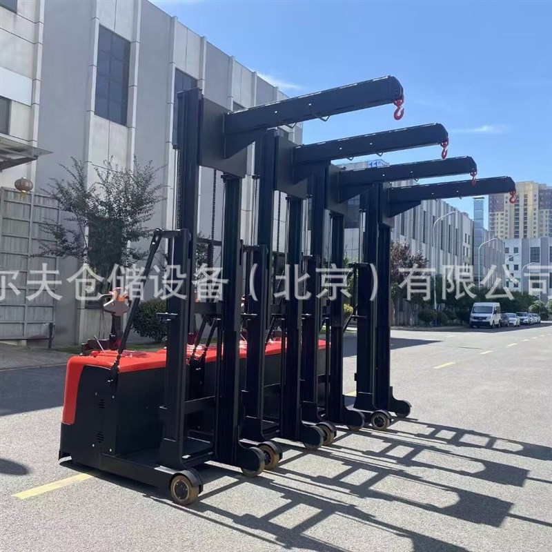 非标电动小吊车配重式升降单臂吊小型旋转液压吊机车间用移动平衡