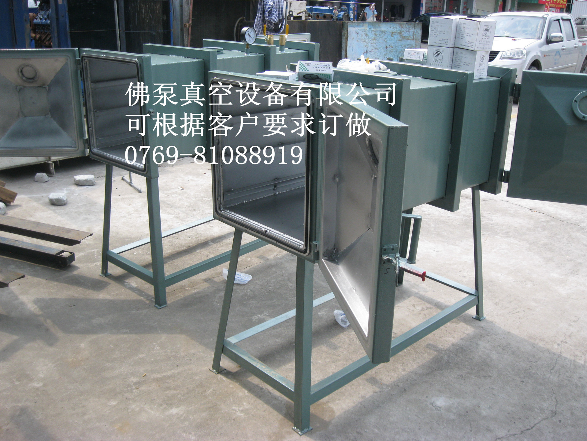 订做真空箱 脱泡用真空箱 树脂工艺品脱泡用真空箱真空消泡箱