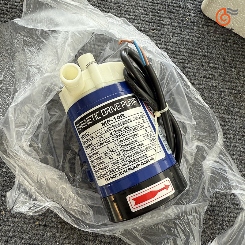 亿迈达微型磁力泵MP 10R 耐酸耐腐蚀 磁力泵PP材质输送泵 循环泵