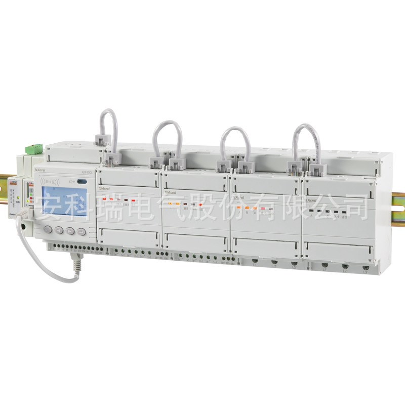 导轨式安装ADF400L多用w户内控二次接入 多回路互感器接入电能表