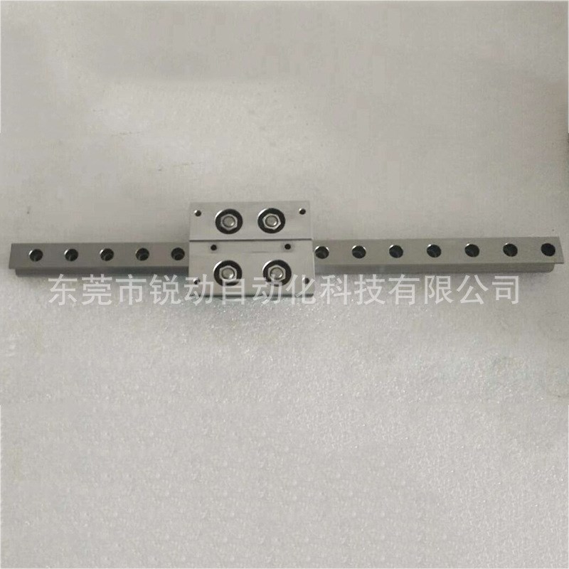 直线导轨四方型滑块V型导轨z滑块非标自动化设备配件定 制