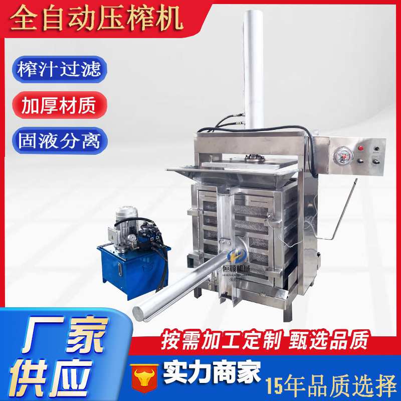胡萝卜菠菜根茎叶榨汁压榨机 黑果花楸不老莓榨汁机 树莓酒榨汁机
