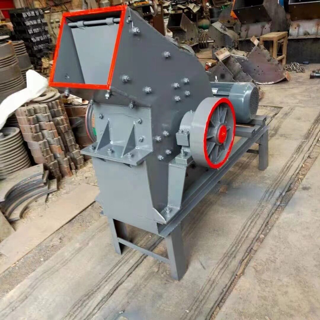 固定式锤式破碎机 250*400型砖块石头破碎机 猫砂粉碎设备