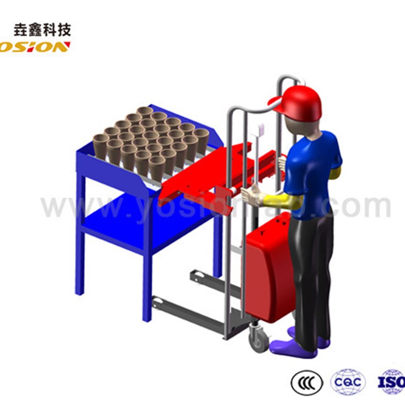 手动放样叉车 坩埚存放车 工具A车 熔样小推车 手动叉车 液压车