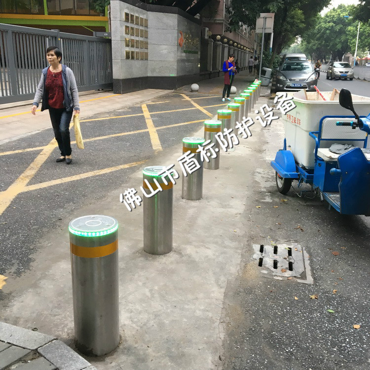 304不锈钢电动液压防撞路障