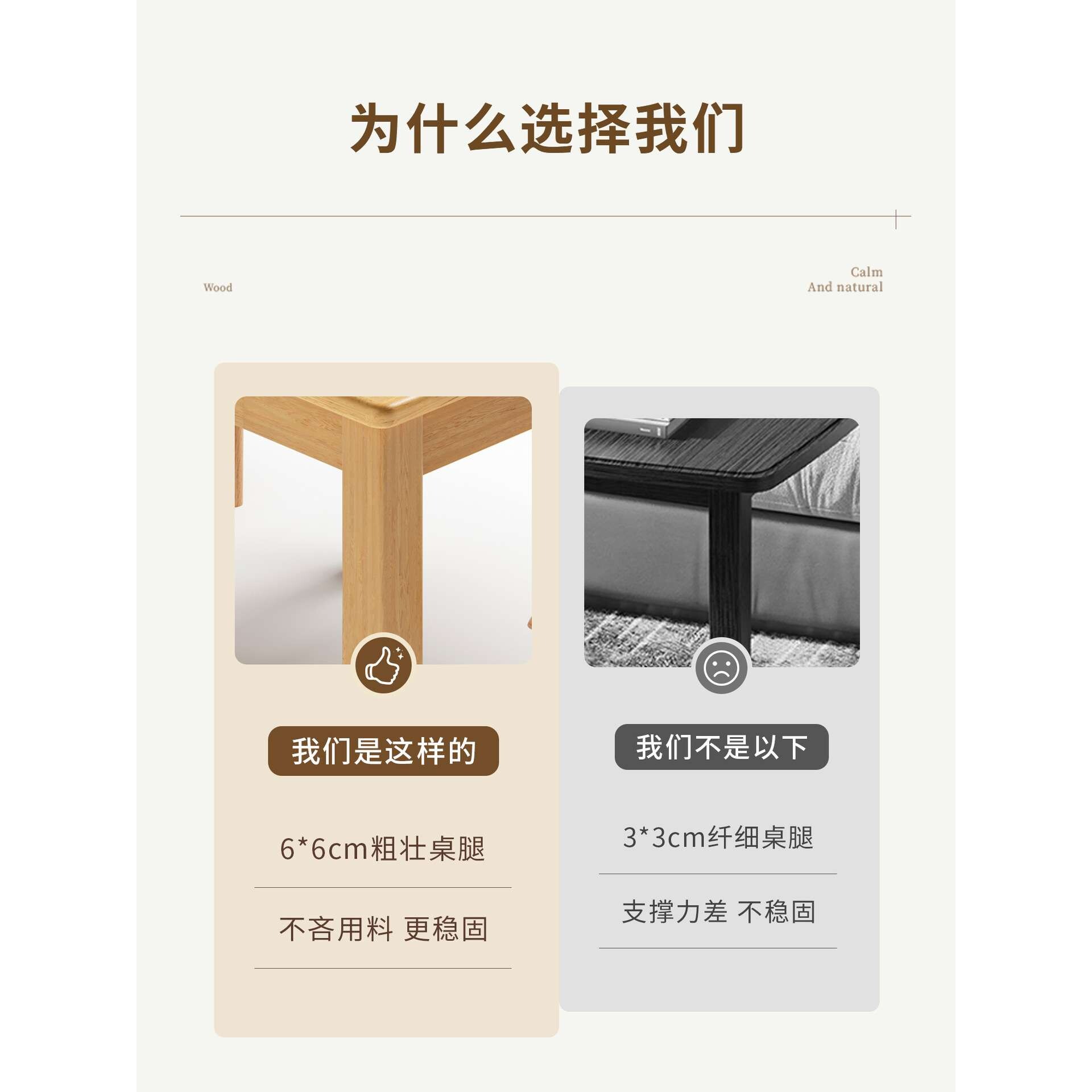 实木餐桌四方桌吃饭家用简约八仙桌原木桌子正方形桌椅组合小户型