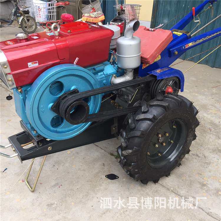 多功能农用耕地手扶拖拉机果园大棚好操作开沟扶垄手扶拖拉机厂家