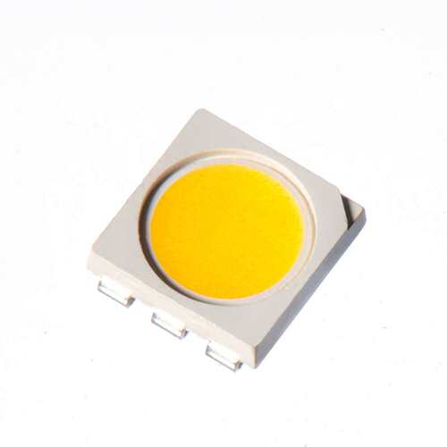 鸿利5050白光LED灯珠 20mA*3芯片 2.8V-3.2V 显指Ra＞80 24LM以上