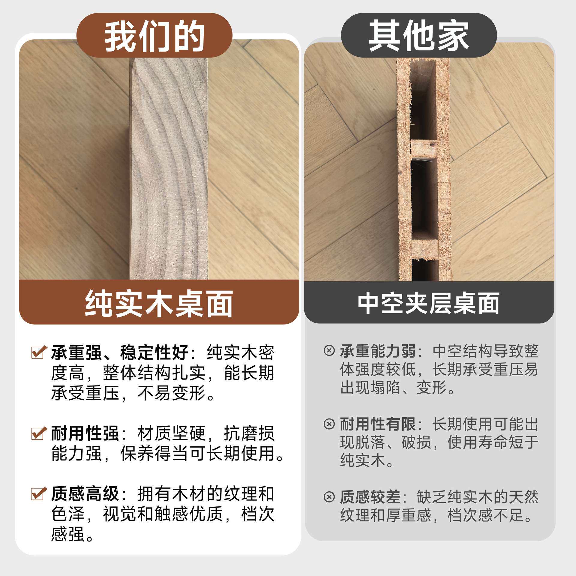 实木电竞桌子可升降工作台电动升降桌电脑桌学习桌书桌家用办公桌