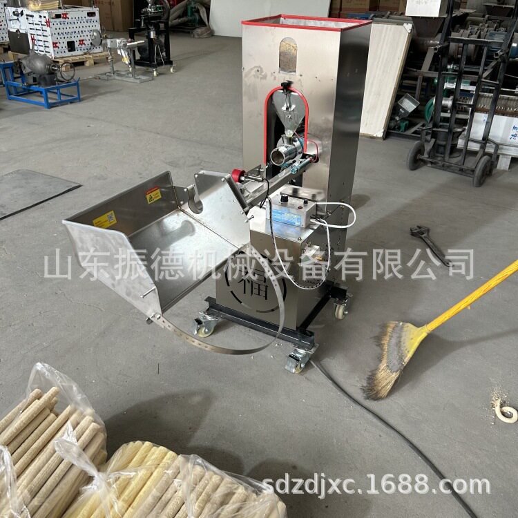 照明电机膨化机静音五谷杂粮膨化机不锈钢空心棒膨化机自动装袋