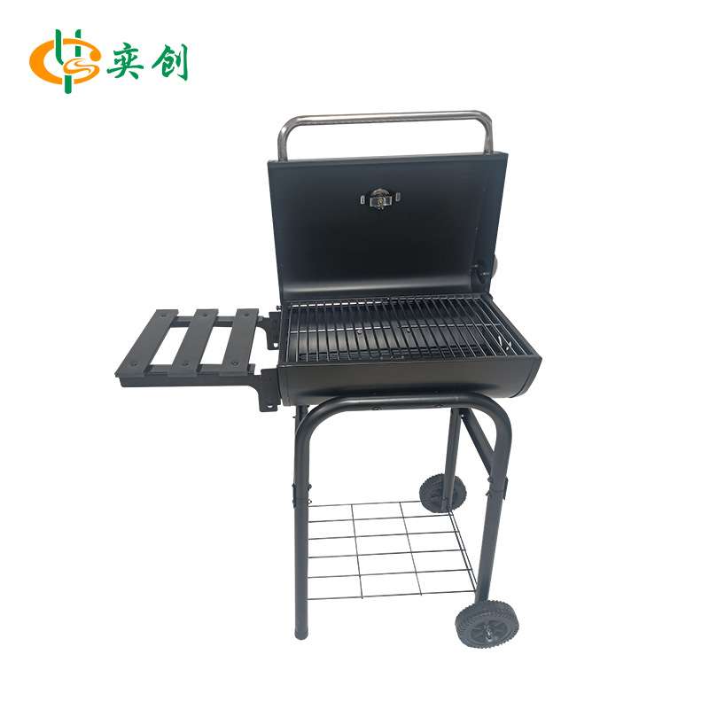 油桶烧烤炉家用折叠大油桶炉户外BBQ烧烤架子母炉野餐烧烤架