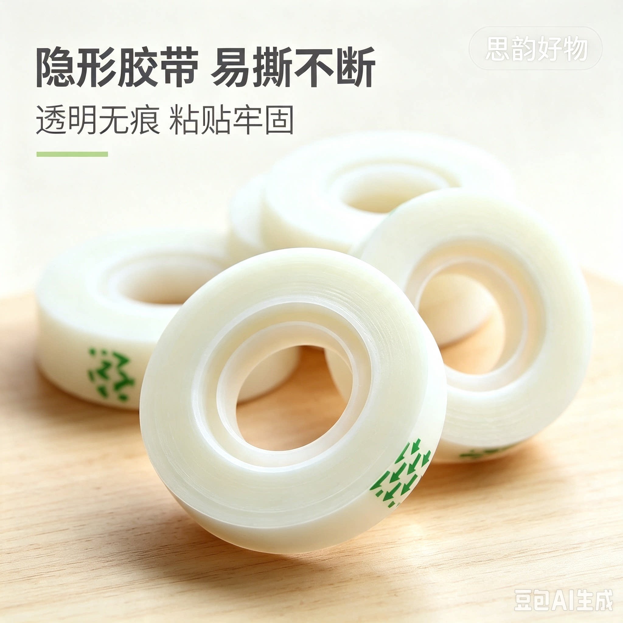 学生隐形错题胶带隐形胶带可书写无痕不留胶修补胶带装饰胶布SH