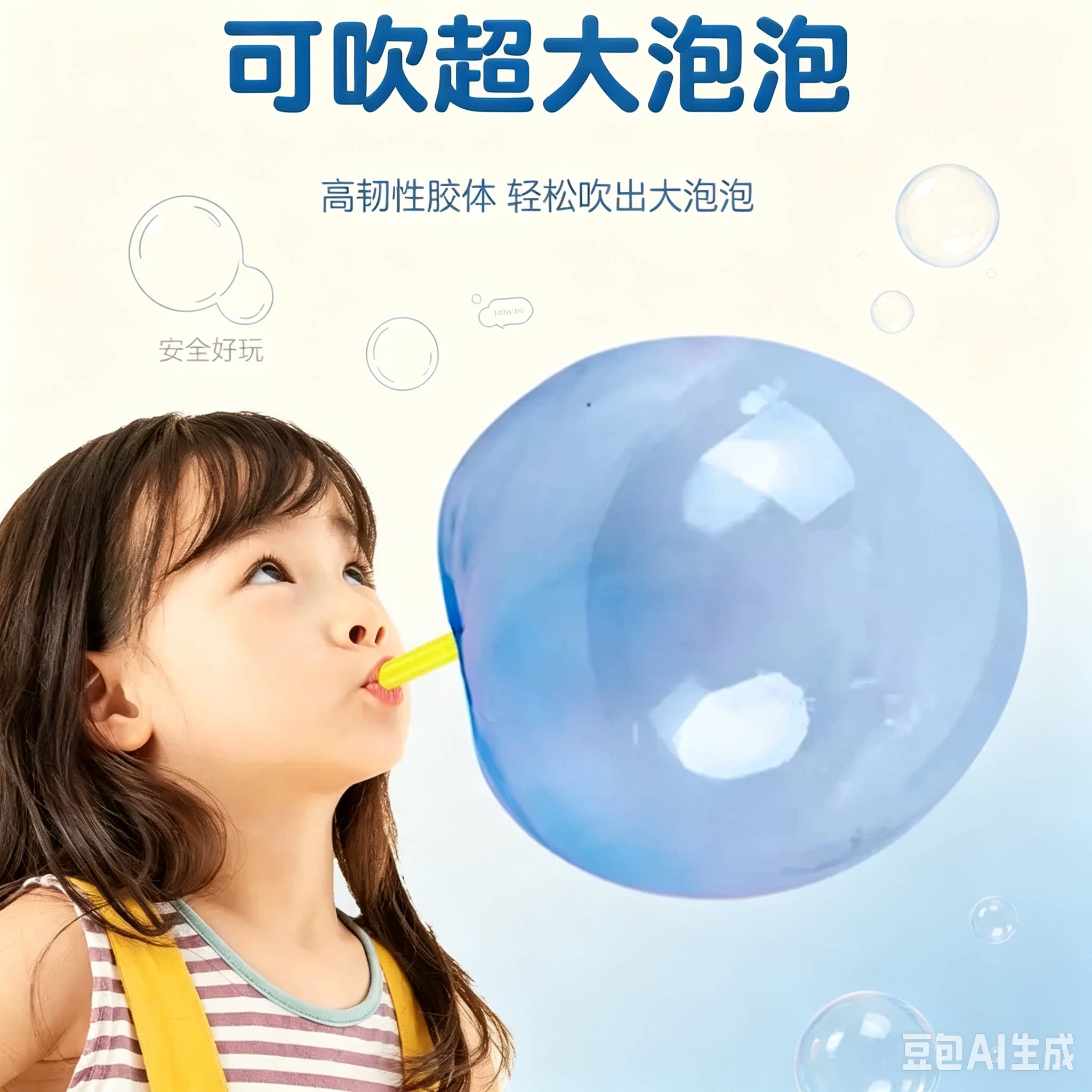 童年回忆吹个大泡泡儿童泡泡胶户外吹泡泡玩具解压户外玩具SH