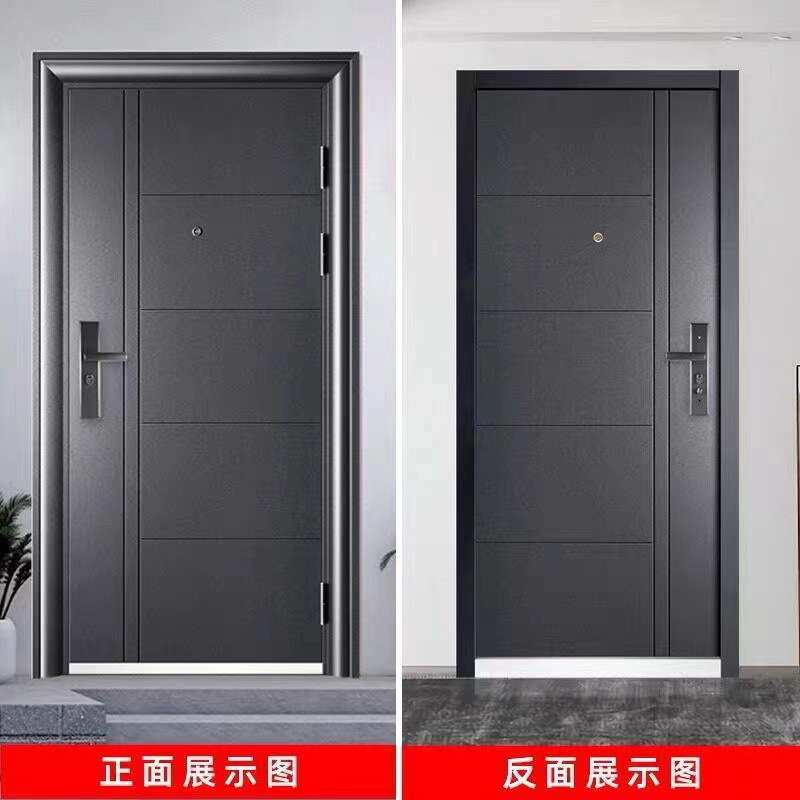 入户防盗门工程门学校门金属钢质门卧室门进户门房间门铁门