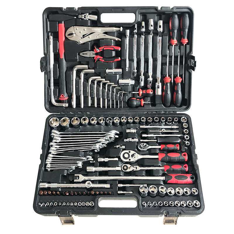 61件套汽机修工具组合棘轮扳手筒综合工具套装