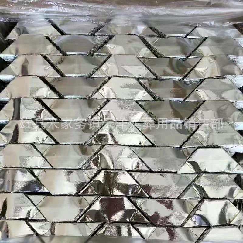 殡葬用品金银纸元宝半成品成箱 金纸烧纸小中大号金元宝免折叠