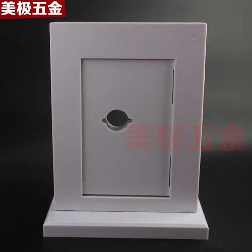 锁架 模型 展示架 白色 塑料 刷卡锁具展示架牛头锁展架刷卡锁展