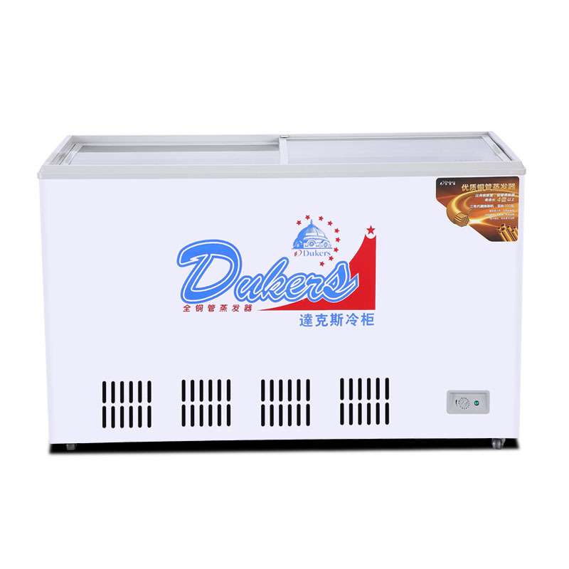 达克斯WD-WG全铜管卧式冰柜商用雪糕冰淇淋展示柜冷冻冷藏保鲜柜