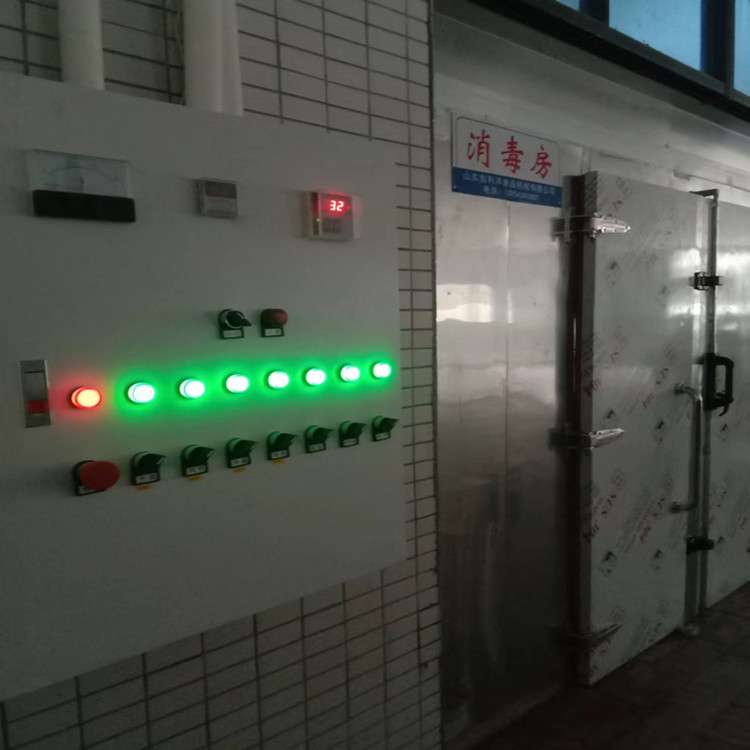 创丰供应龙城不锈钢餐具消毒房大型商用学校食堂餐具消毒库消毒房