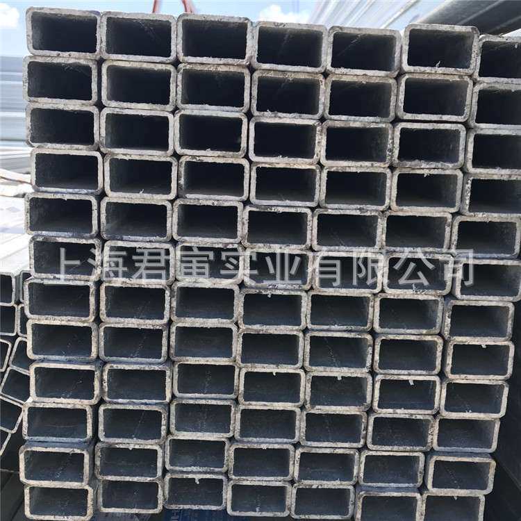 金山现货天津友发镀锌方管20*20*2.5 20*40*3无缝镀锌方通 矩形管