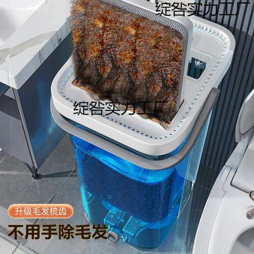 拖把家用一拖净2025新款平板免手洗拖布桶懒人墩布清洁桶拖地神器