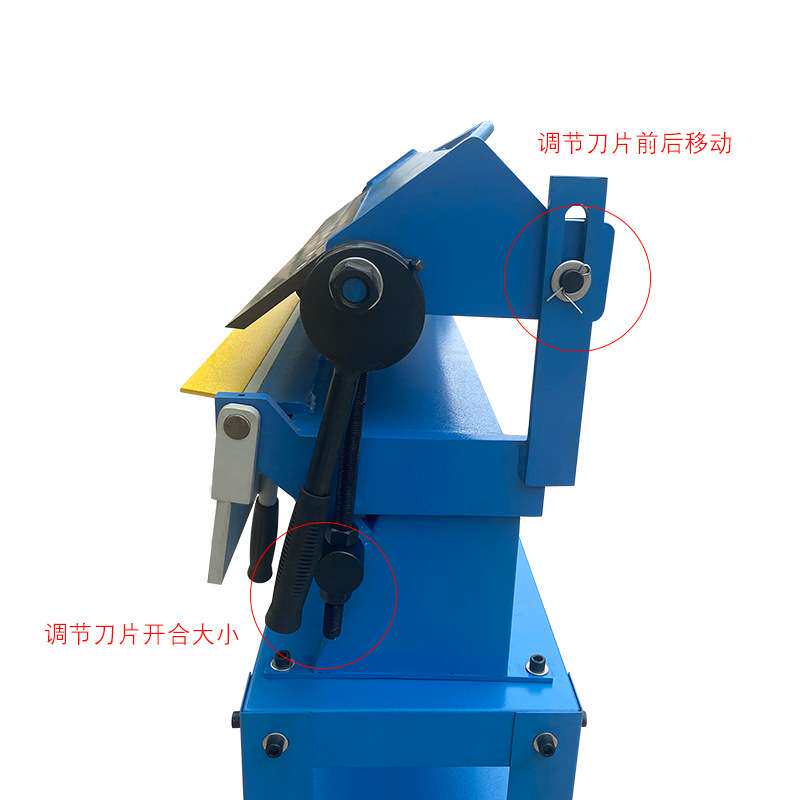 手动折弯机台式分段金属弯曲机单边配重1.5*1220焊接结构操作简单
