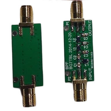 10MHz带通滤波器 中心频率88-108MHz BPF低插入损耗2dB50欧姆阻抗