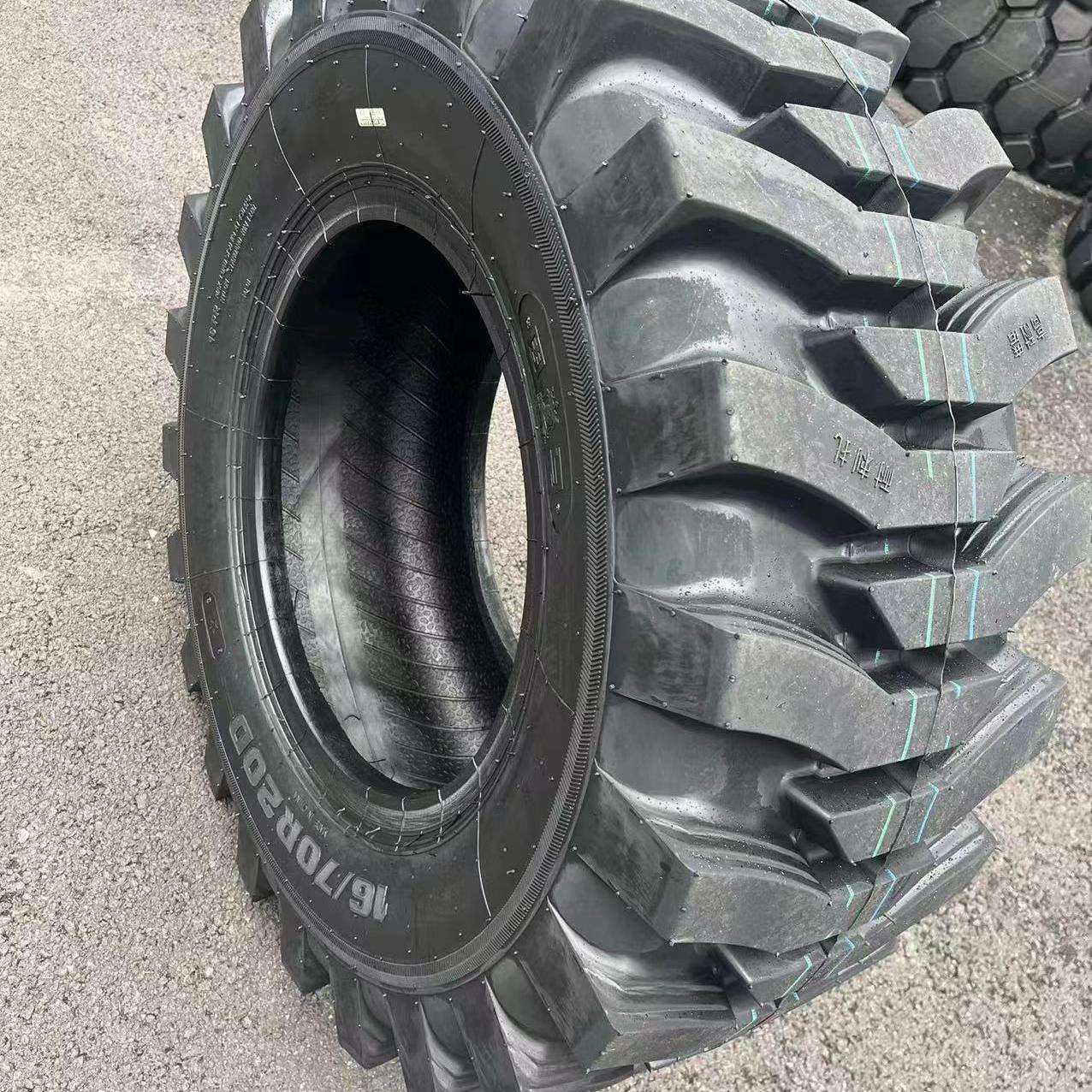 固马轮胎 16/70R24轮胎 铲车半实心轮胎含内胎垫带轮胎