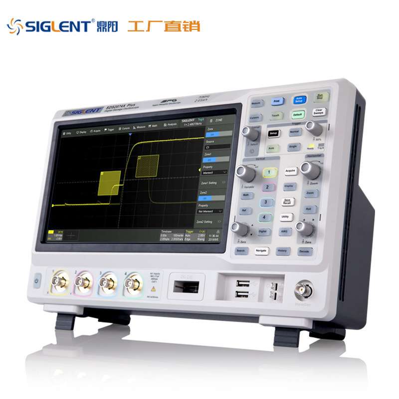 Siglent/鼎阳 宽带200M采样2G四通道SDS2204X Plus数字荧光示波器