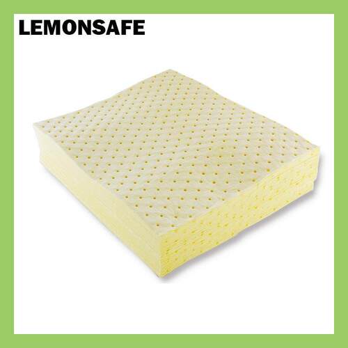 LEMONSAFE工业吸液垫片化学型吸附棉防化吸液棉