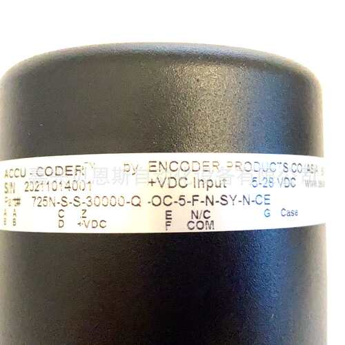 716-0600-O-HD5-6-S-S-N 716-1200-O-S-6-S-S-N ACCU-CODER编码器