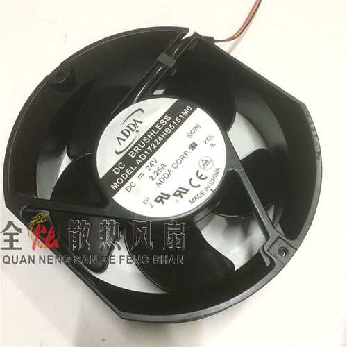 AD17224HB5151MO M0 ADDA17251 DC24V 2.25A纺织机械散热风扇17cm