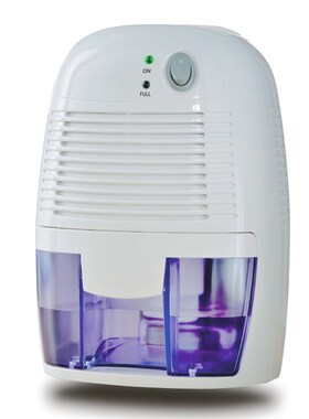 白色小型静音家用吸s湿家用抽湿机卧室干燥吸湿器半导体