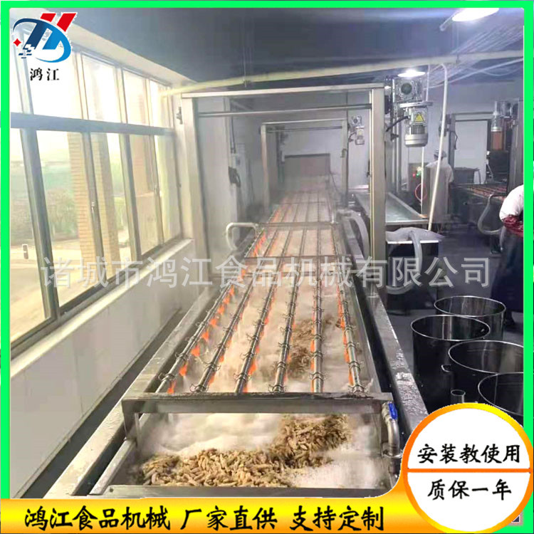 全自动连续式解冻线外置加热