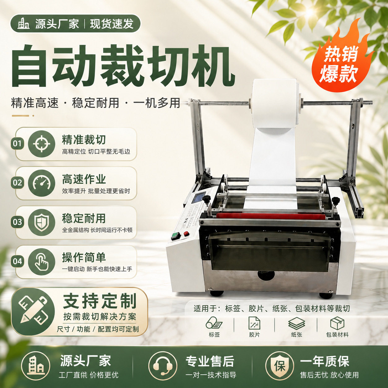 全自动台式薄膜切开分离机