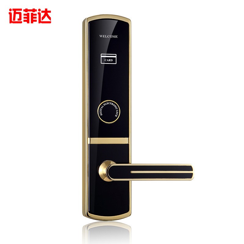 直销酒店宾馆用智能感应刷IC卡电子门锁公寓家用防盗锁