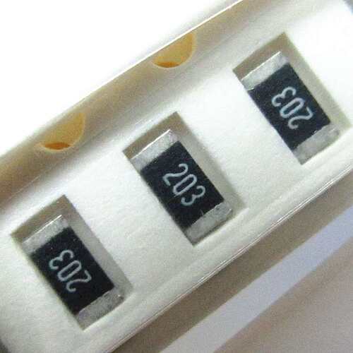 1206 5% 20K 203 1/4W RJ1206-20K-HS 1件=5000只/盘