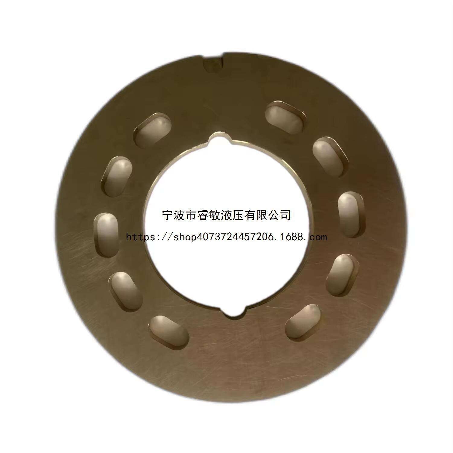 力士乐A10VG63配油盘纯铜 液压泵零件配流盘右配
