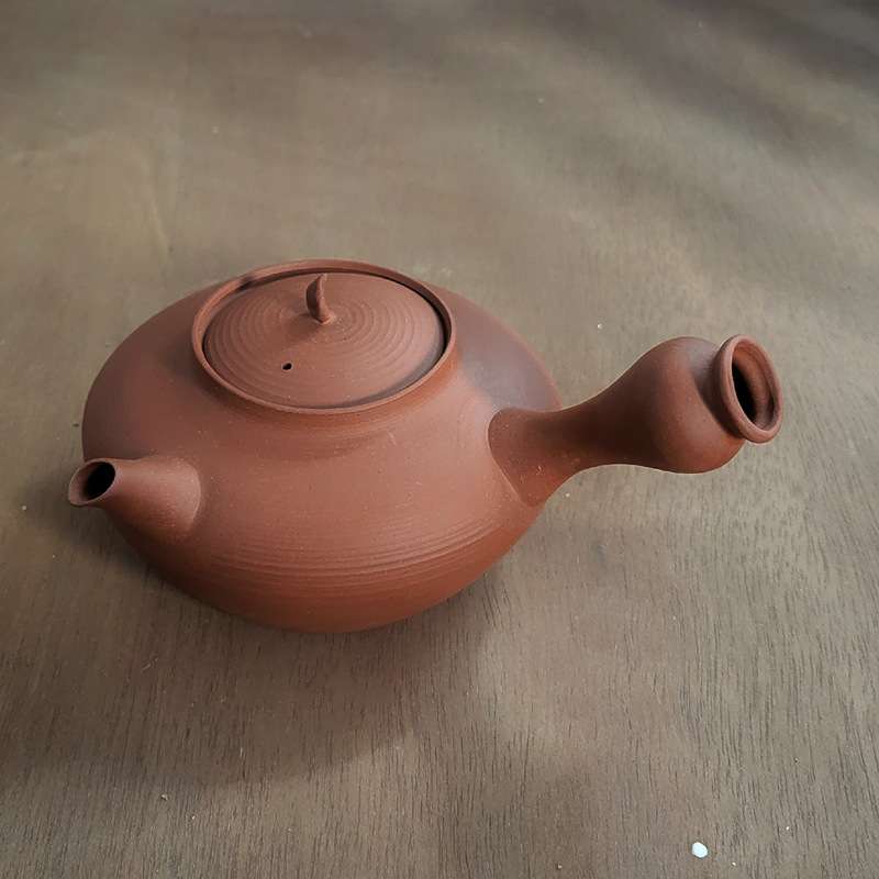 ?红泥手工茶壶提梁陶壶电陶炉炭炉陶瓷茶壶泡煮茶器烧水壶