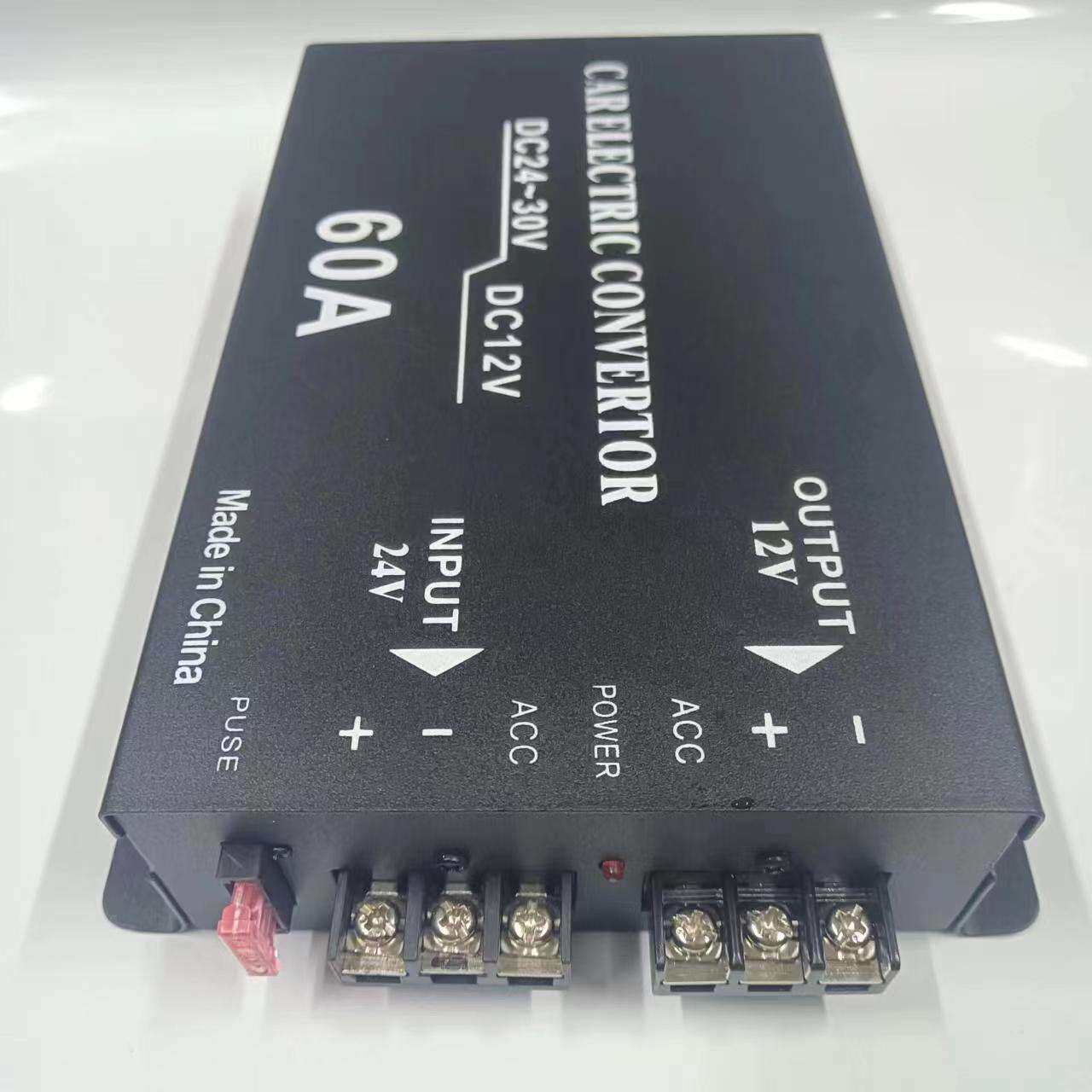 车载电源降压器36V~24V转12V音响 转换器60A带记忆足功率高转低