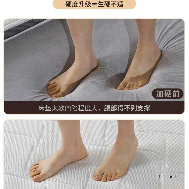 天然椰棕床垫1.8米护腰脊加硬神器3cm可定 制儿童老人榻榻米硬垫