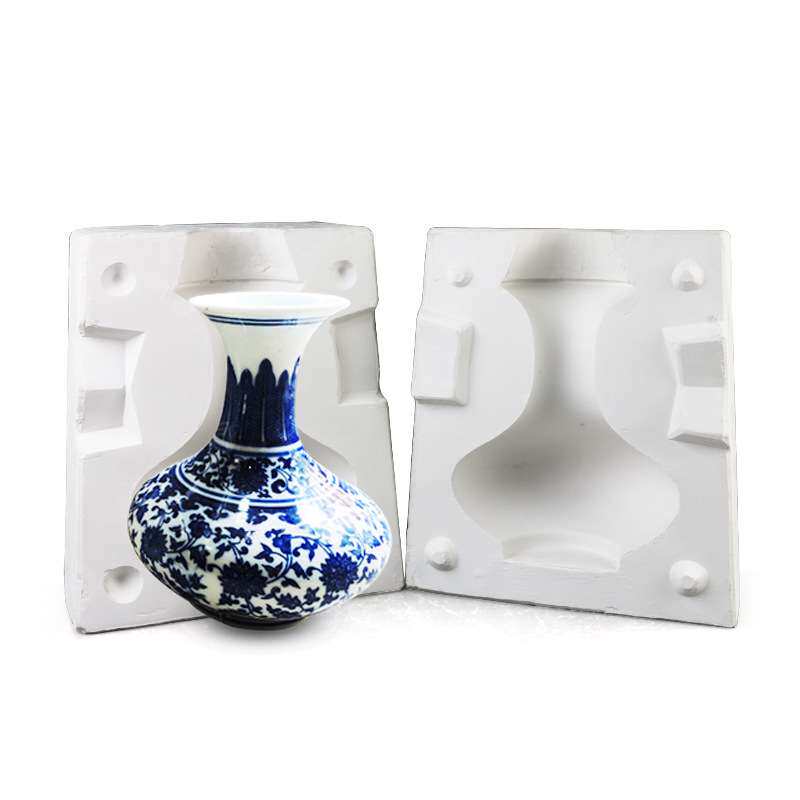 水流星陶艺花瓶模具三阳开泰注浆模具陶艺石膏模具陶瓷注浆成型